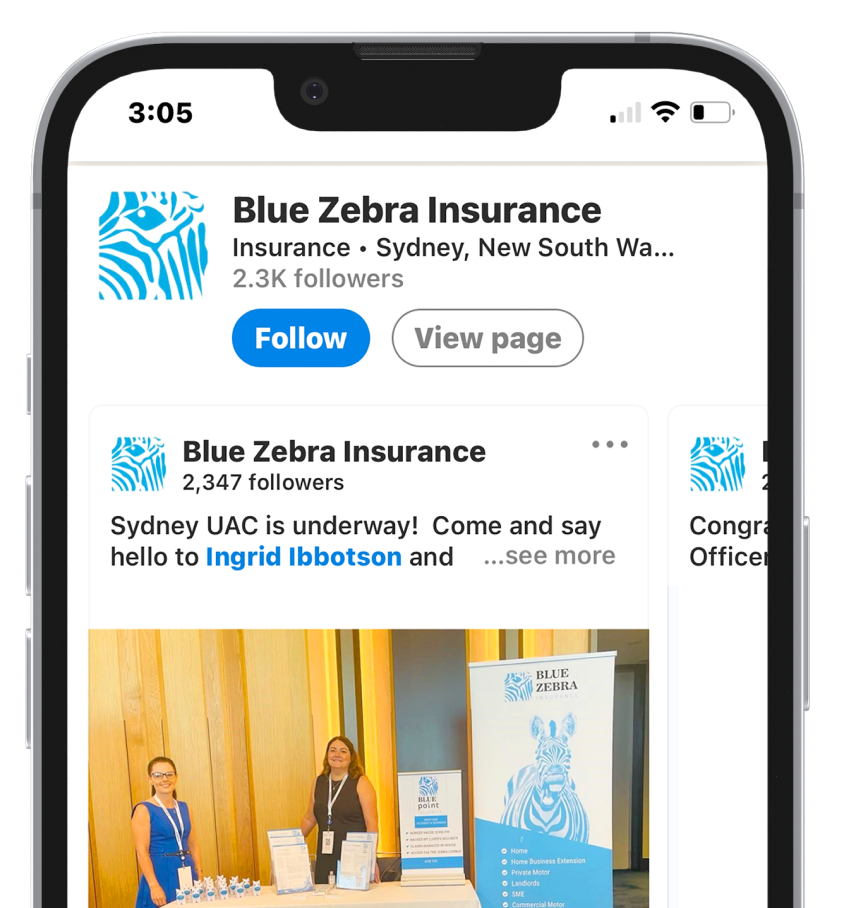 Blue Zebra Insurance Home